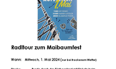 Zum Maibaumfest nach Maising Zum Maibaumfest nach Maising